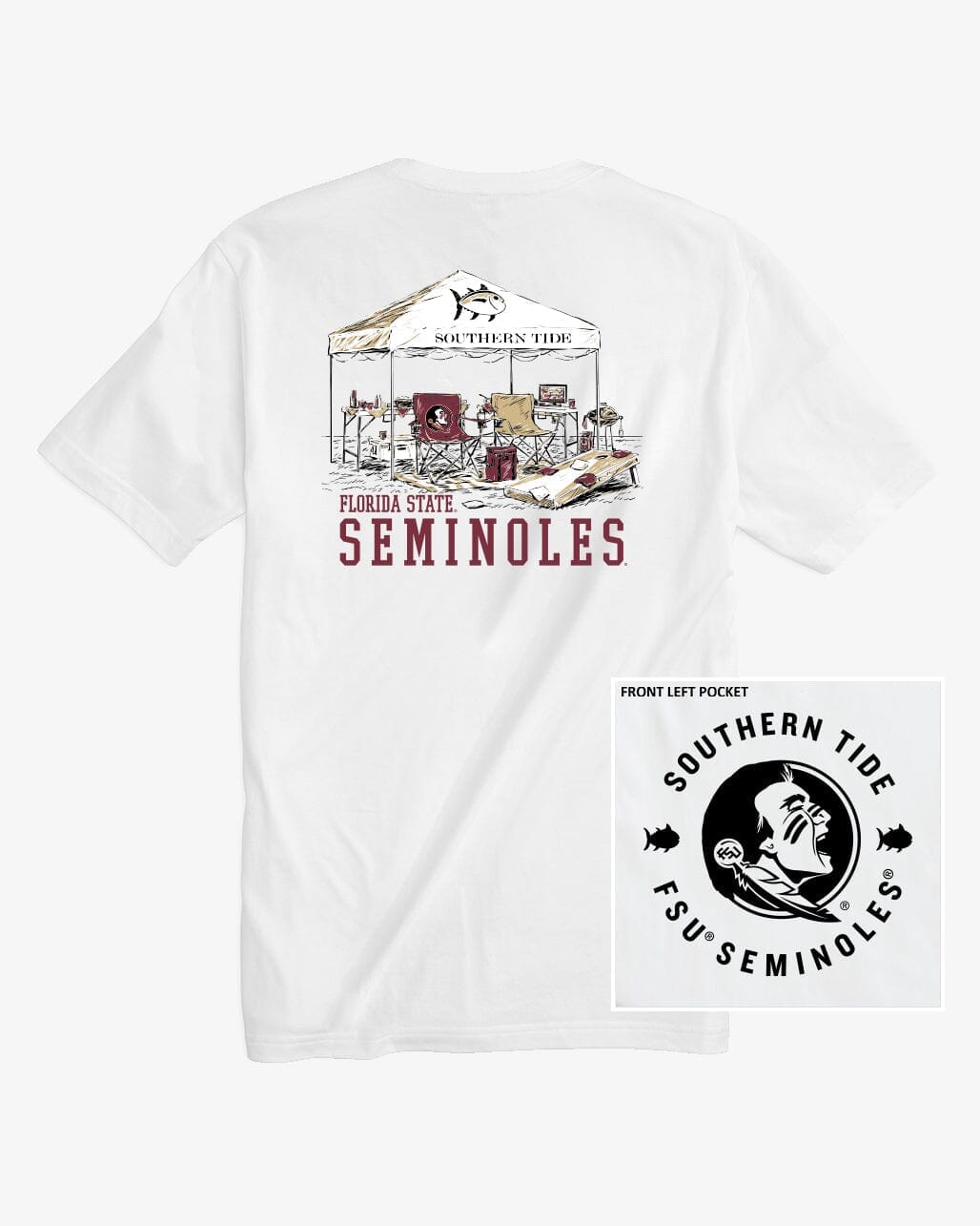 FSU Seminoles Tailgate Time T-Shirt